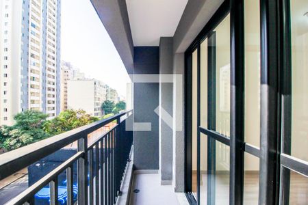 3 Varanda de kitnet/studio para alugar com 1 quarto, 23m² em Santa Cecília, São Paulo
