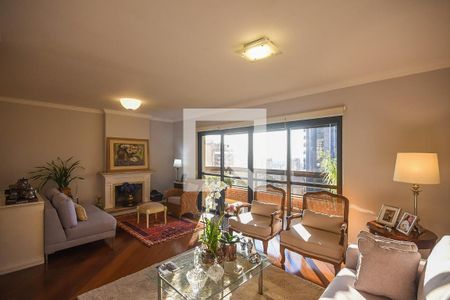 Sala de apartamento à venda com 4 quartos, 198m² em Vila Suzana, São Paulo