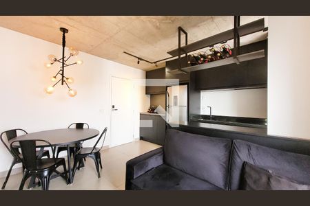 Sala de apartamento para alugar com 1 quarto, 42m² em Cambuí , Campinas