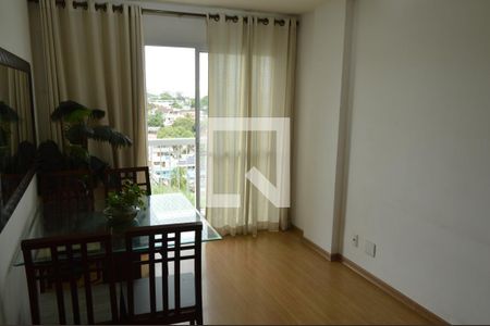 Sala  de apartamento à venda com 3 quartos, 135m² em Pechincha, Rio de Janeiro