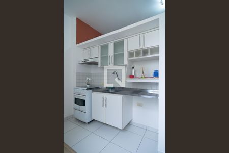 Cozinha de kitnet/studio à venda com 1 quarto, 53m² em República, São Paulo