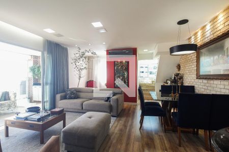 Sala de apartamento à venda com 3 quartos, 172m² em Vila Zilda (tatuapé), São Paulo