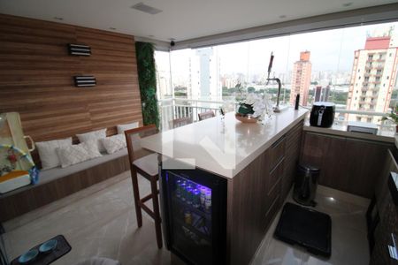 Sala / Cozinha - Varanda de apartamento para alugar com 2 quartos, 84m² em Casa Verde, São Paulo