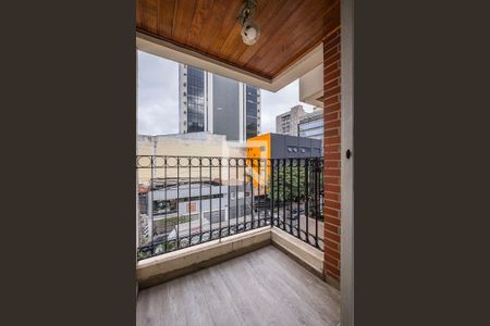 Sala - Varanda de apartamento para alugar com 1 quarto, 47m² em Pinheiros, São Paulo