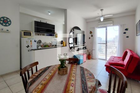 Sala de apartamento para alugar com 3 quartos, 74m² em Ocian, Praia Grande