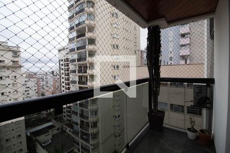 Varanda de apartamento à venda com 1 quarto, 45m² em Jardim Paulista, São Paulo