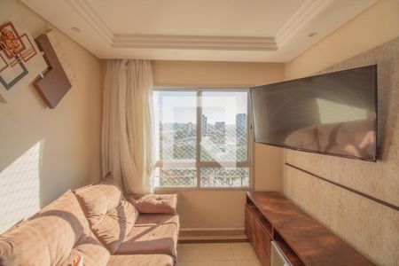 Sala  de apartamento à venda com 3 quartos, 79m² em Parque Marajoara, Santo André