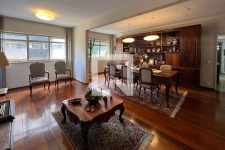 Sala  de apartamento para alugar com 4 quartos, 184m² em Sion, Belo Horizonte