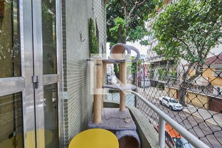 Sala Varanda de apartamento à venda com 2 quartos, 76m² em Rio Comprido, Rio de Janeiro