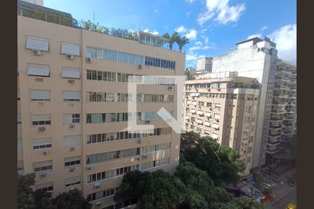 Varanda vista de apartamento à venda com 1 quarto, 55m² em Copacabana, Rio de Janeiro