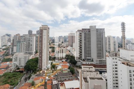 Vista da Varanda Sala de apartamento para alugar com 1 quarto, 50m² em Jardim das Acacias, São Paulo