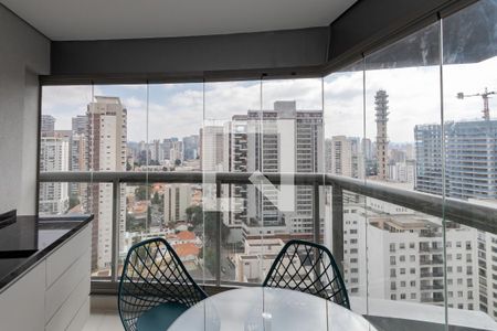 Varanda de apartamento para alugar com 1 quarto, 50m² em Jardim das Acacias, São Paulo