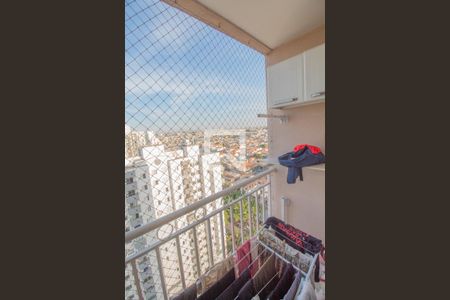 Varanda de apartamento à venda com 2 quartos, 64m² em Vila Antonieta, São Paulo