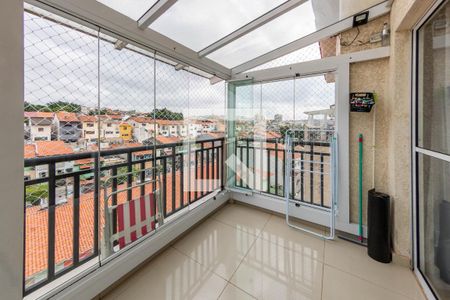 Varanda de apartamento à venda com 3 quartos, 110m² em Sítio da Figueira, São Paulo