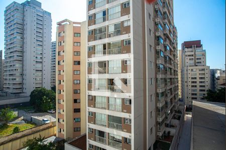 Vista da Sala/Quarto de kitnet/studio à venda com 1 quarto, 42m² em Bela Vista, São Paulo