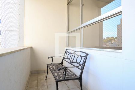 Varanda da Sala de apartamento para alugar com 2 quartos, 65m² em Ipiranga, Belo Horizonte