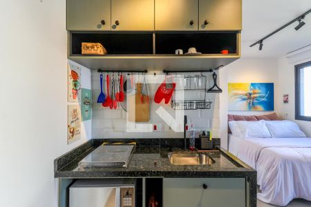 Studio para alugar com 26m², 1 quarto e sem vaga Studio para alugar com 26m², 1 quarto e sem vagaCozinha