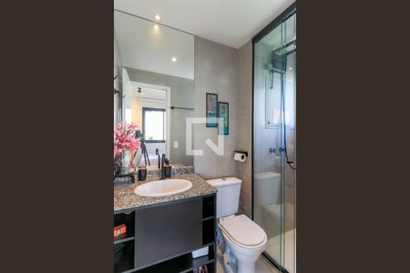 Studio para alugar com 26m², 1 quarto e sem vaga Studio para alugar com 26m², 1 quarto e sem vagaBanheiro