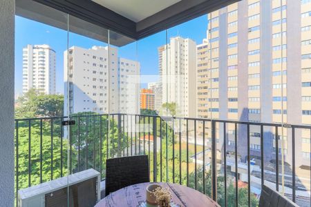 Studio para alugar com 26m², 1 quarto e sem vaga Studio para alugar com 26m², 1 quarto e sem vagaVaranda