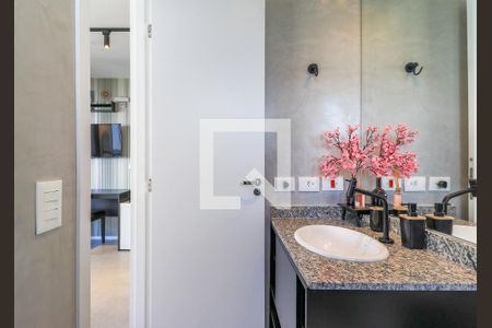 Studio para alugar com 26m², 1 quarto e sem vaga Studio para alugar com 26m², 1 quarto e sem vagaBanheiro