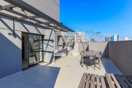 Studio para alugar com 26m², 1 quarto e sem vaga Studio para alugar com 26m², 1 quarto e sem vagaÁrea comum - Churrasqueira