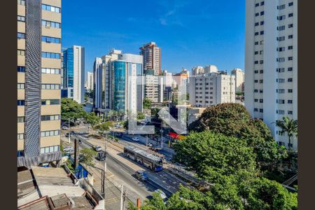 Studio para alugar com 26m², 1 quarto e sem vaga Studio para alugar com 26m², 1 quarto e sem vagaVista da Varanda