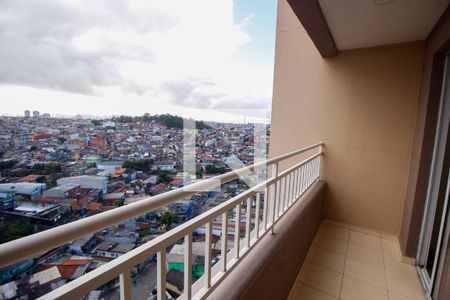 Vista - Varanda da Sala de apartamento à venda com 2 quartos, 43m² em Vila Iasi, Taboão da Serra