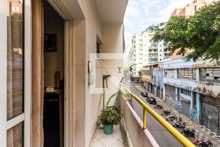 Varanda de kitnet/studio para alugar com 1 quarto, 32m² em Campos Elíseos, São Paulo