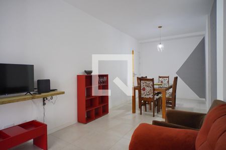 Sala  de apartamento para alugar com 2 quartos, 71m² em Campeche, Florianópolis