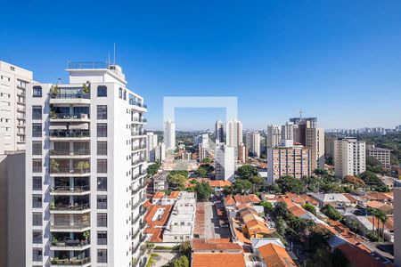 Sala/Cozinha - Vista de apartamento à venda com 1 quarto, 24m² em Pinheiros, São Paulo