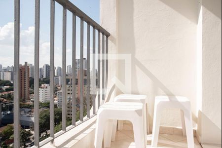 Varanda da Sala de apartamento para alugar com 3 quartos, 75m² em Vila Clementino, São Paulo