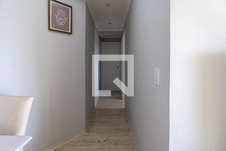 corredor para os comodos_1 de apartamento para alugar com 2 quartos, 65m² em Vila das Mercês, São Paulo