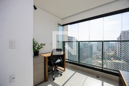 Sala - Varanda de apartamento para alugar com 2 quartos, 61m² em Jardim das Acácias, São Paulo