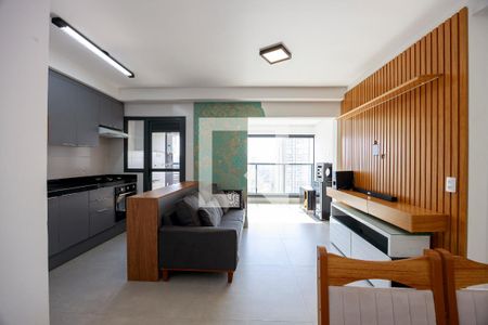Sala de apartamento à venda com 2 quartos, 61m² em Jardim das Acácias, São Paulo