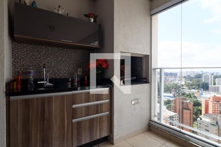 Varanda da Sala de apartamento para alugar com 2 quartos, 88m² em Jardim Ampliação, São Paulo