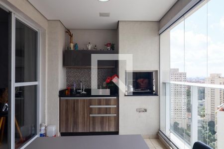 Varanda da Sala de apartamento para alugar com 2 quartos, 88m² em Jardim Ampliação, São Paulo