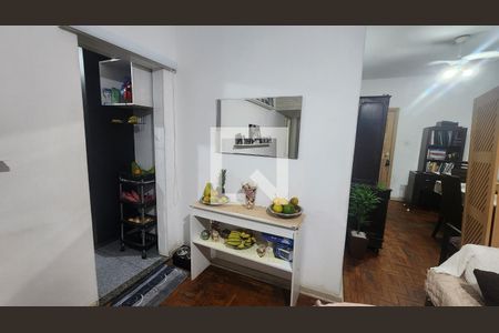 Sala de apartamento para alugar com 2 quartos, 79m² em Encruzilhada, Santos