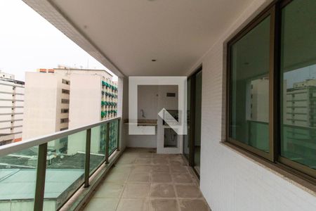 Varanda de apartamento à venda com 3 quartos, 90m² em Icaraí, Niterói