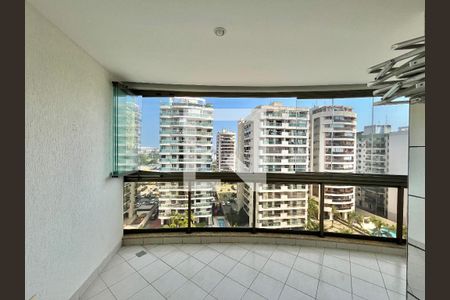 Varanda da sala  de apartamento à venda com 2 quartos, 71m² em Jacarepaguá, Rio de Janeiro