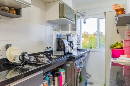 Cozinha e Área de Serviço de apartamento à venda com 2 quartos, 51m² em Azenha, Porto Alegre