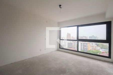 Sala/Quarto/Cozinha de apartamento para alugar com 1 quarto, 52m² em Petrópolis, Porto Alegre