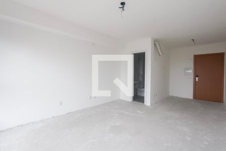 Sala/Quarto/Cozinha de apartamento para alugar com 1 quarto, 52m² em Petrópolis, Porto Alegre