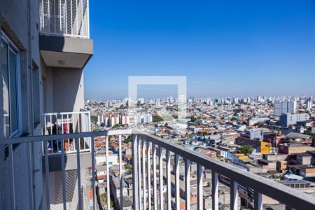 Varanda da Sala de apartamento para alugar com 2 quartos, 47m² em Cangaíba, São Paulo