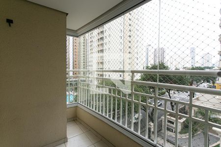 Varanda da Sala de apartamento à venda com 2 quartos, 55m² em Vila Gomes Cardim, São Paulo