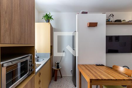 Cozinha de apartamento à venda com 1 quarto, 48m² em Vila Buarque, São Paulo