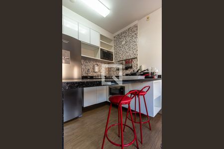 Cozinha de kitnet/studio à venda com 1 quarto, 27m² em Santa Cecilia, São Paulo