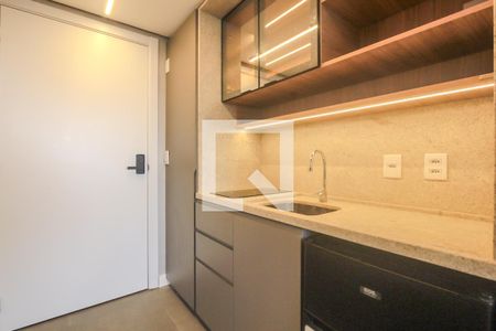 Sala/Quarto/Cozinha de apartamento para alugar com 1 quarto, 27m² em Rio Branco, Porto Alegre