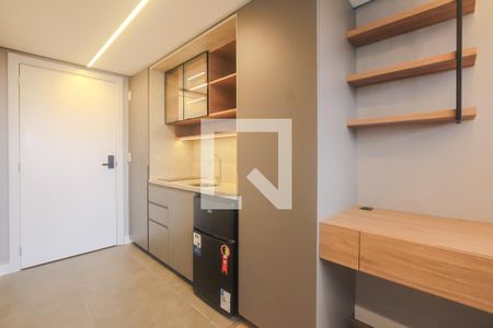 Sala/Quarto/Cozinha de apartamento para alugar com 1 quarto, 27m² em Rio Branco, Porto Alegre