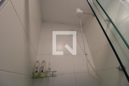Banheiro da suíte de apartamento para alugar com 1 quarto, 31m² em Jardim Cidalia, São Paulo