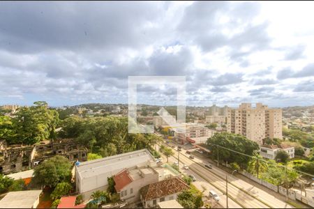 Vista Sala de apartamento à venda com 2 quartos, 60m² em Glória, Porto Alegre